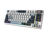 【新品】MSI FORGE GK600 TKL WIRELESS SKY TC 微星多功能機械式鍵盤 ( 三模無線 / 無數字鍵設計 / 電量顯示螢幕 )