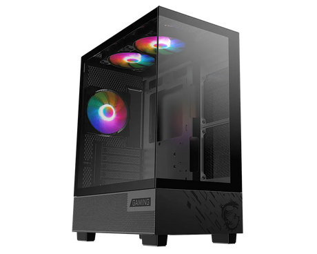 【DIY零組件】MSI PAG PANO M110A 微星電腦機殼 (黑)