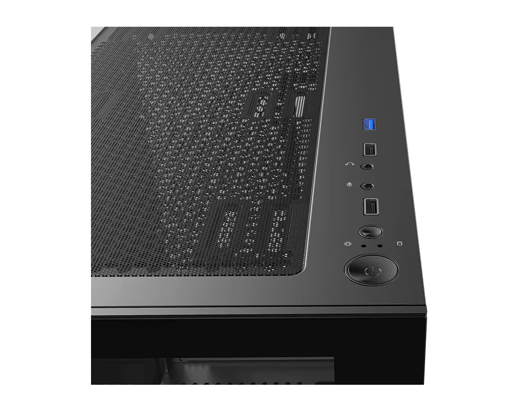 【DIY零組件】MSI PAG PANO M110A 微星電腦機殼 (黑)