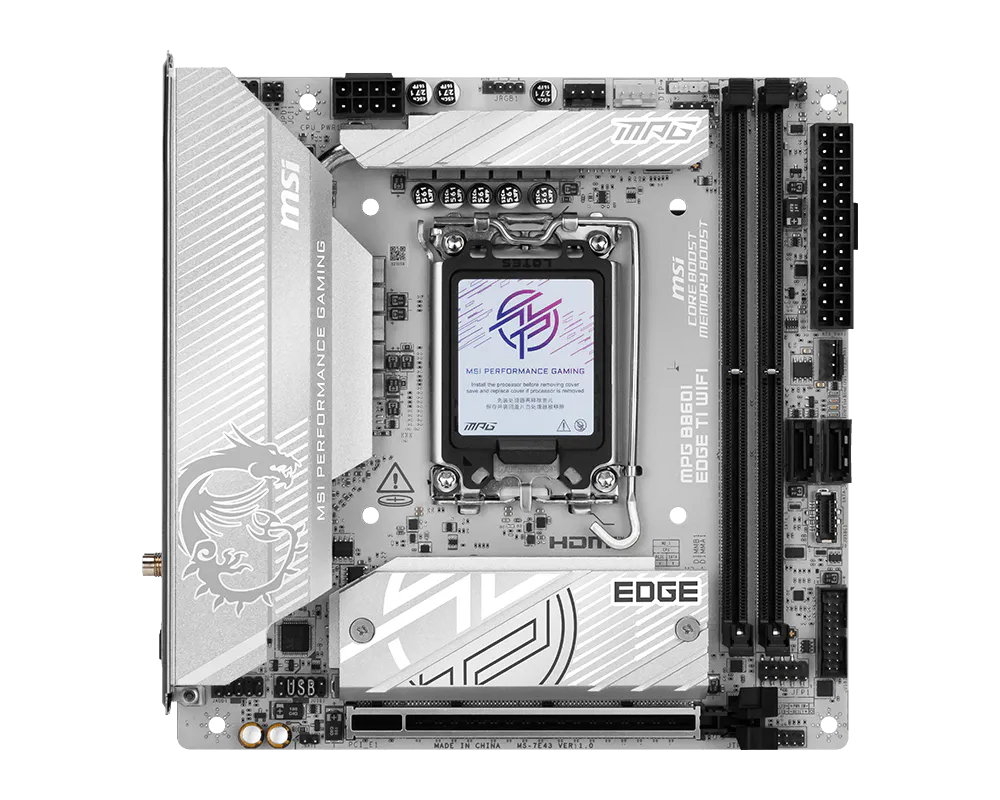 【EZDIY限定】MPG B860I EDGE TI WIFI