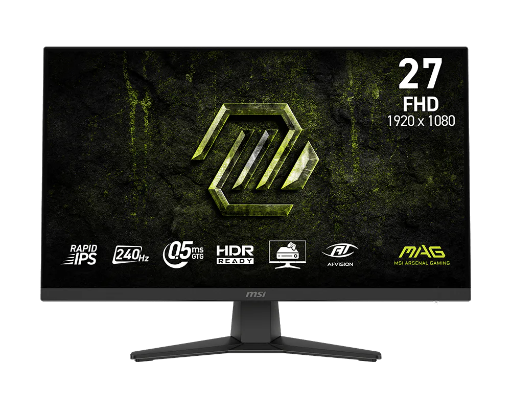 【新品】MSI MAG 272F X24 微星27吋高更新率電競顯示器 ( IPS / 240Hz / 0.5ms / 減藍光 )
