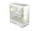 【EZDIY限定】MSI MAG PANO 130R PZ WHITE 微星電腦機殼 (270度全海景 / 升級散熱氣流/ 支援背插/ 白)