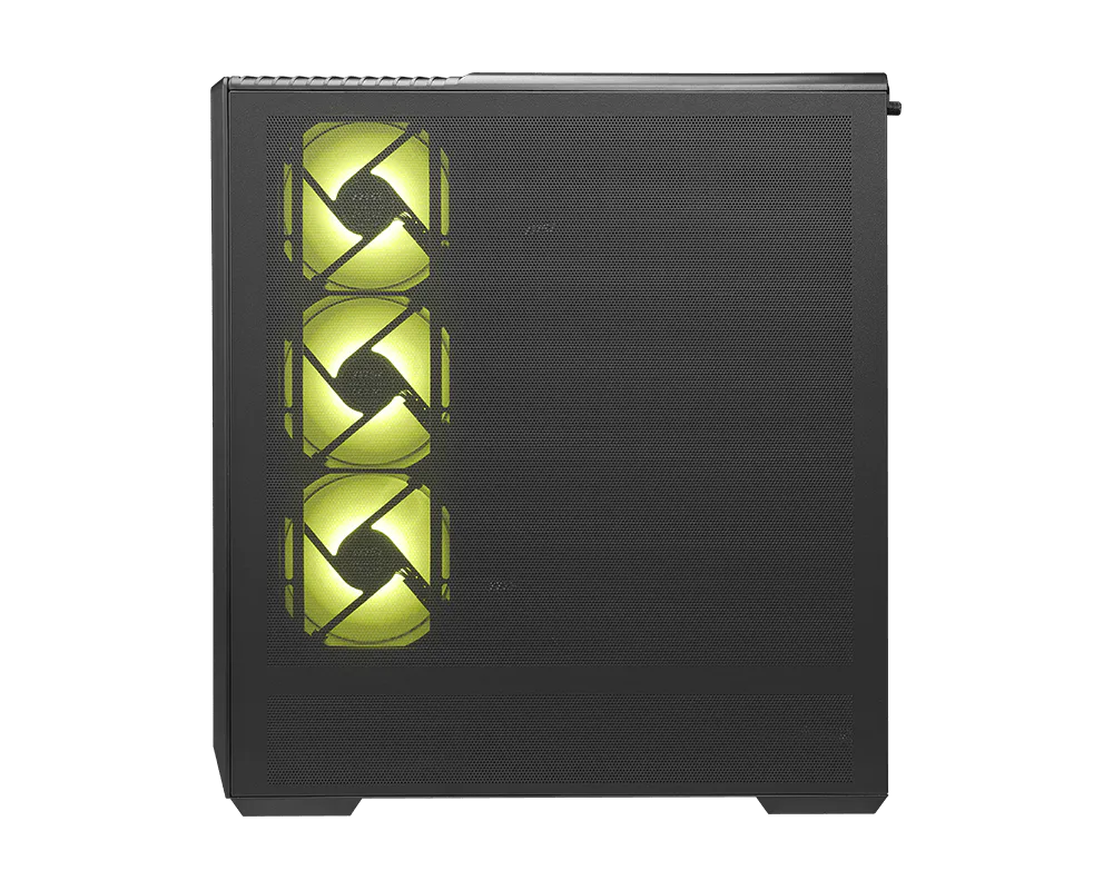 【福利品】MSI MAG PANO 130R PZ 微星電腦機殼 (270度全海景 / 升級散熱氣流/ 支援背插/ 黑)