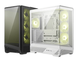 【EZDIY限定】MSI MAG PANO 130R PZ WHITE 微星電腦機殼 (270度全海景 / 升級散熱氣流/ 支援背插/ 白)