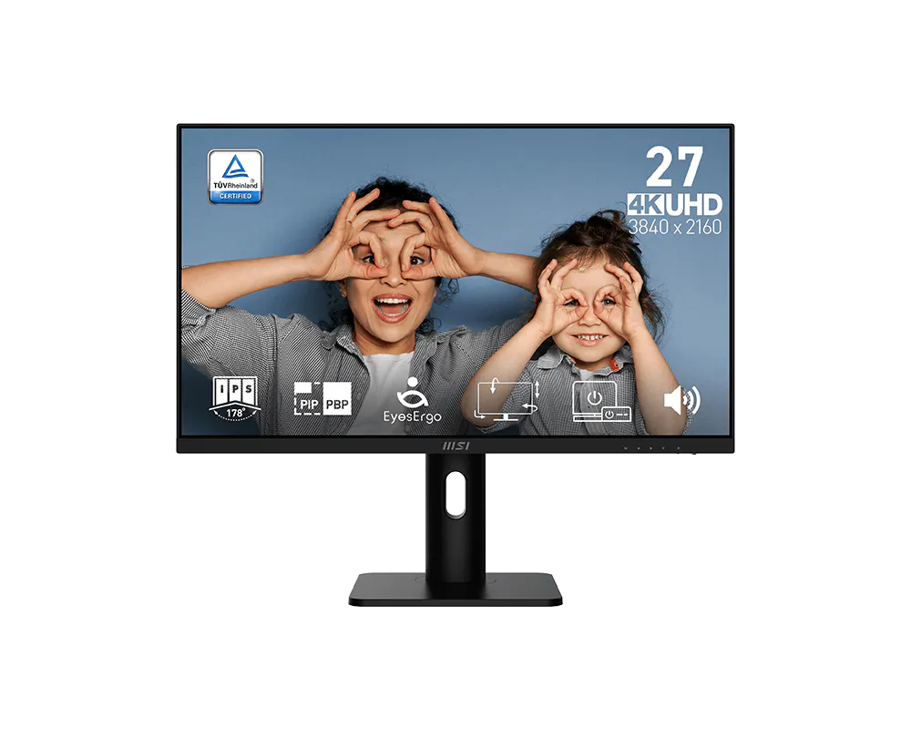 【新品】MSI PRO MP273UP E6 微星27吋專業護眼4K顯示器 ( 4K / 300尼特 / 內建3W喇叭 )