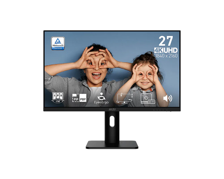 【新品】MSI PRO MP273UP E6 微星27吋專業護眼4K顯示器 ( 4K / 300尼特 / 內建3W喇叭 )