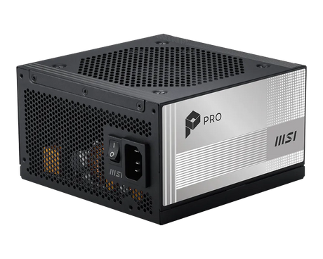 【新品預購】MSI PRO A850PL PCIE5 微星電源供應器 (白金)