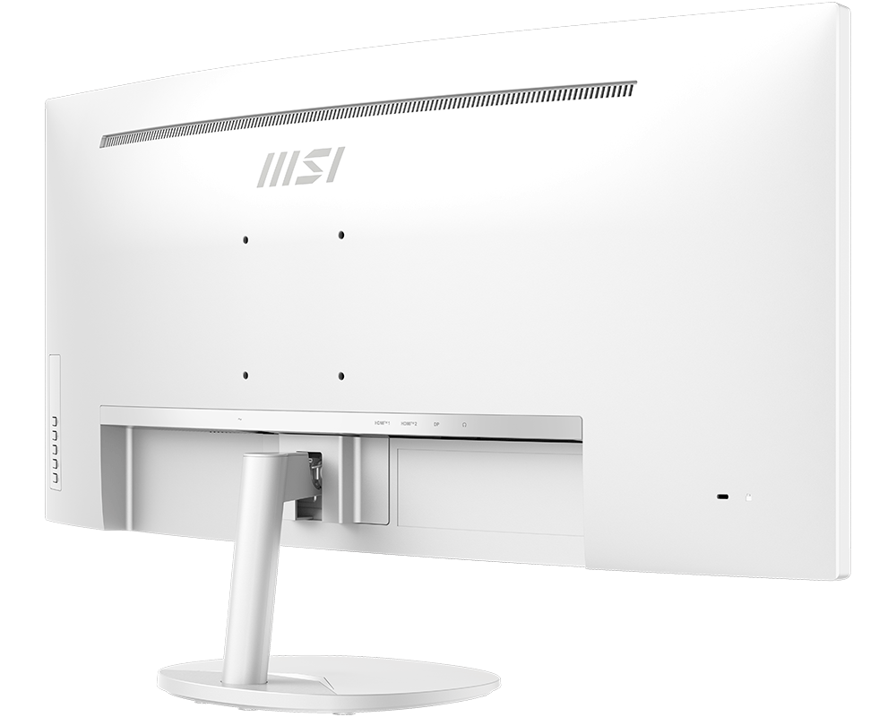 【618限時優惠】MSI PRO MP341CQW E12 微星34吋曲面美型顯示器 (34吋VA/ 1500R/ 21:9/ 準4K/ 內建2W喇叭/ 白)