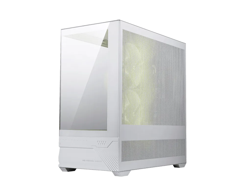 【EZDIY限定】MSI MAG PANO M110R WHITE 微星270度全海景電腦機殼 (白)