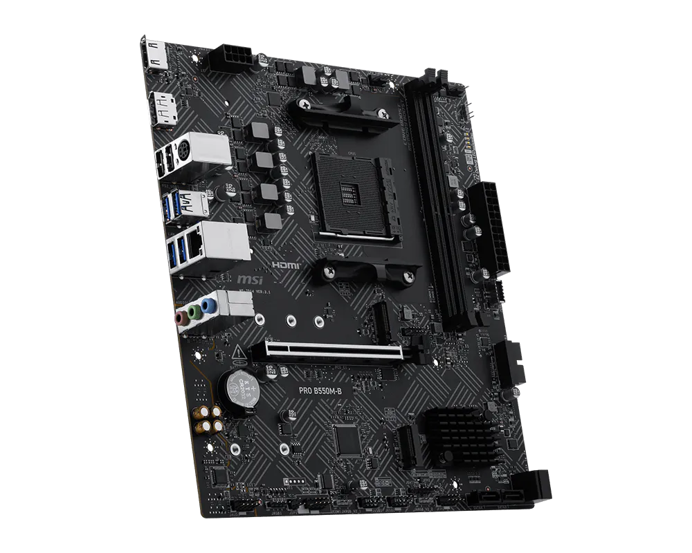 【新品】MSI PRO B550M-B 微星主機板