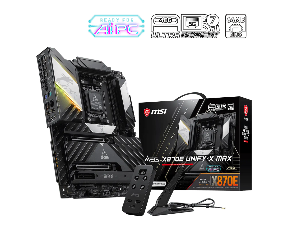 【EZDIY限定】MEG X870E UNIFY-X MAX