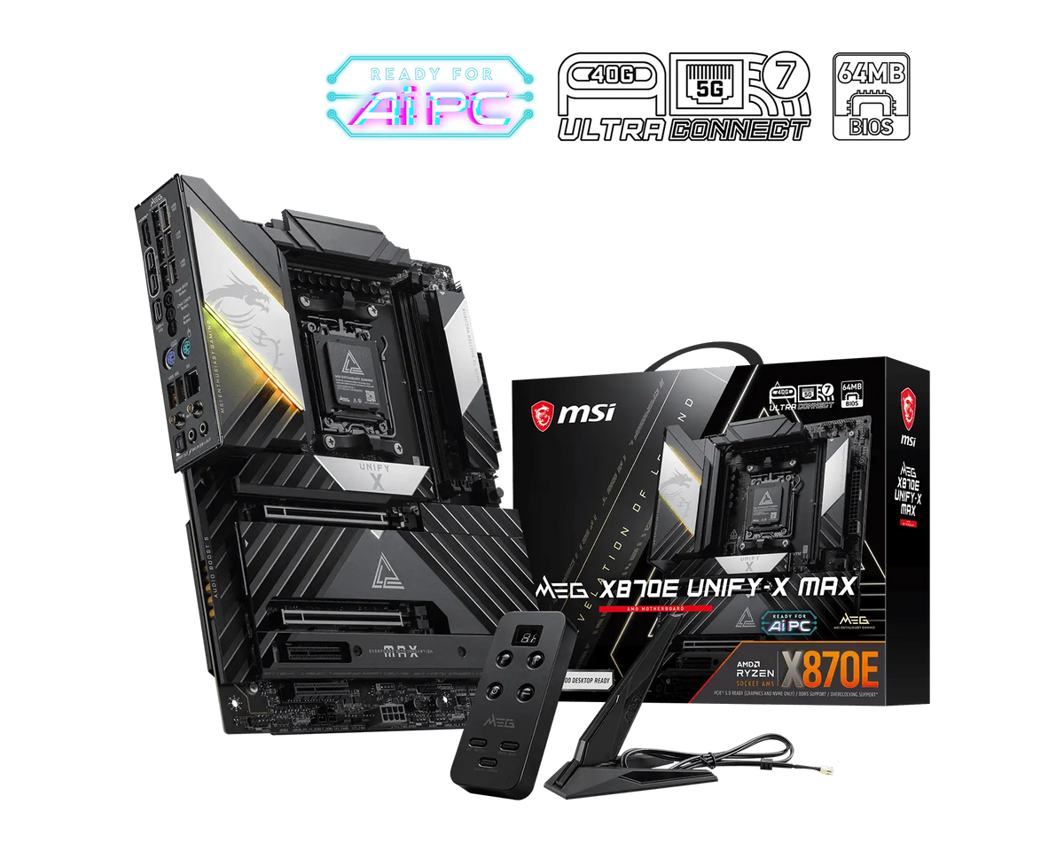 MSI MEG X870E UNIFY-X MAX 微星主機板