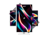 【新品】MSI PRO MAX 241PHW E14 微星頂級旋轉美型顯示器 ( IPS / 144Hz / 人體工學支架 / 白 )