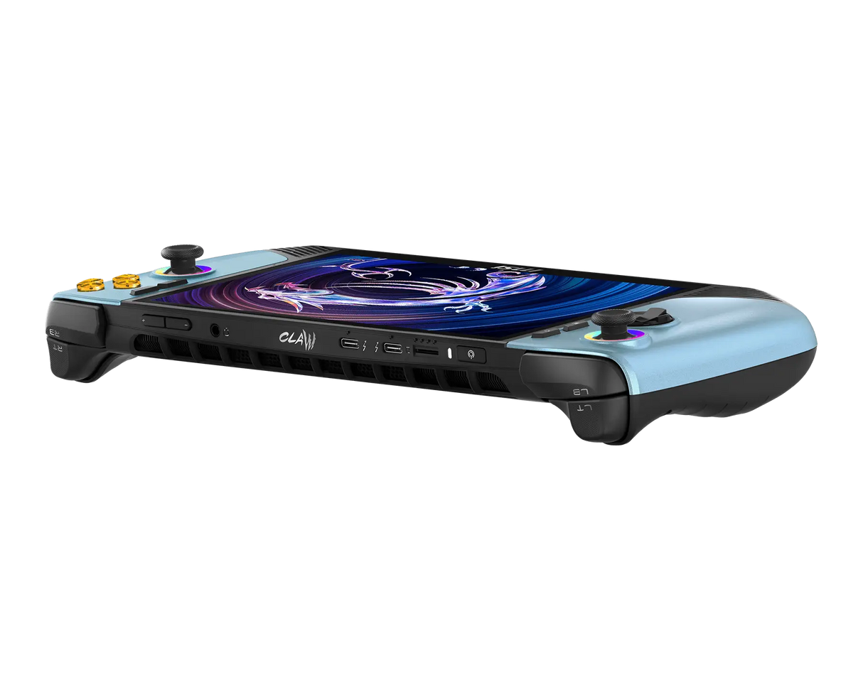 【新品】MSI Claw 8 AI+ A2VM Glacier Blue Edition-242TW 微星電競掌機 (冰河藍限定版)