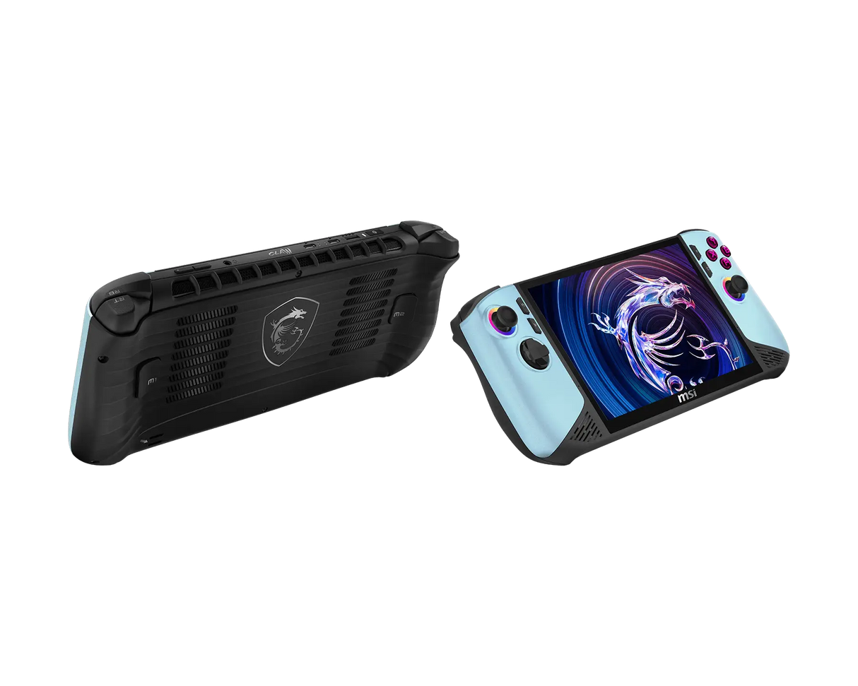 【新品】MSI Claw 8 AI+ A2VM Glacier Blue Edition-242TW 微星電競掌機 (冰河藍限定版)