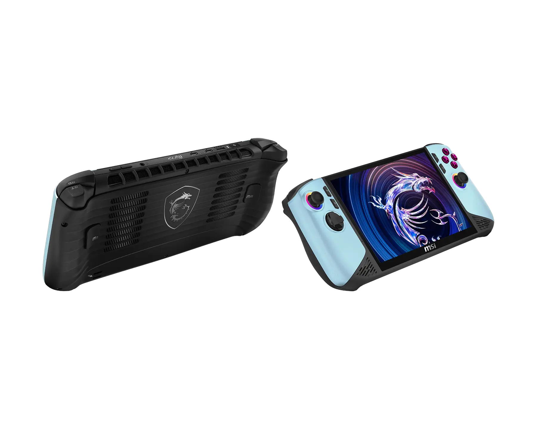 【新品】MSI Claw 8 AI+ A2VM Glacier Blue Edition-242TW 微星電競掌機 (冰河藍限定版)