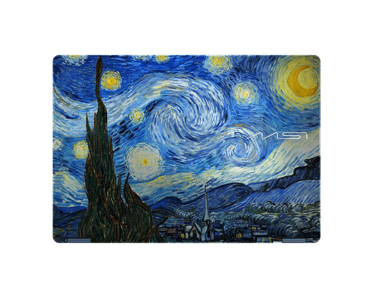 【限量預購】MSI Prestige 14 Flip AI+ Vincent van Gogh Edition D3M 微星匠心工藝系列筆電《The Starry Night 星夜》梵谷限量典藏版 (預計9月底出貨)