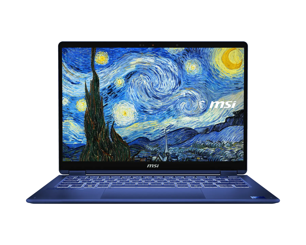 【限量預購】MSI Prestige 14 Flip AI+ Vincent van Gogh Edition D3M 微星匠心工藝系列筆電《The Starry Night 星夜》梵谷限量典藏版 (預計9月底出貨)