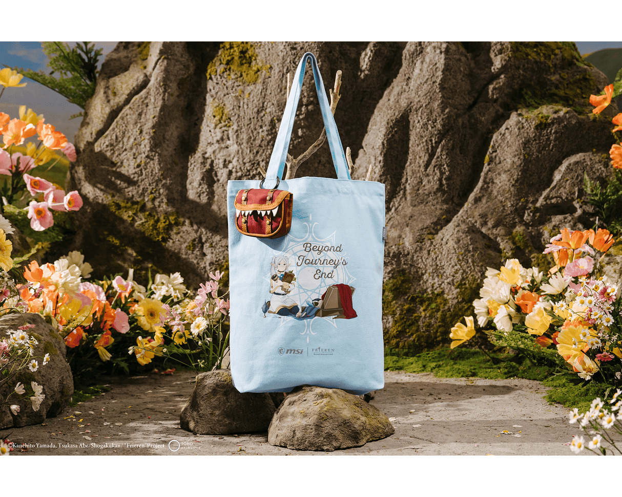 【新品預購】MSI Canvas Bag with Pouch_FRIEREN EDITION《葬送的芙莉蓮》帆布袋與造型零錢包組 （預計8月下旬出貨）