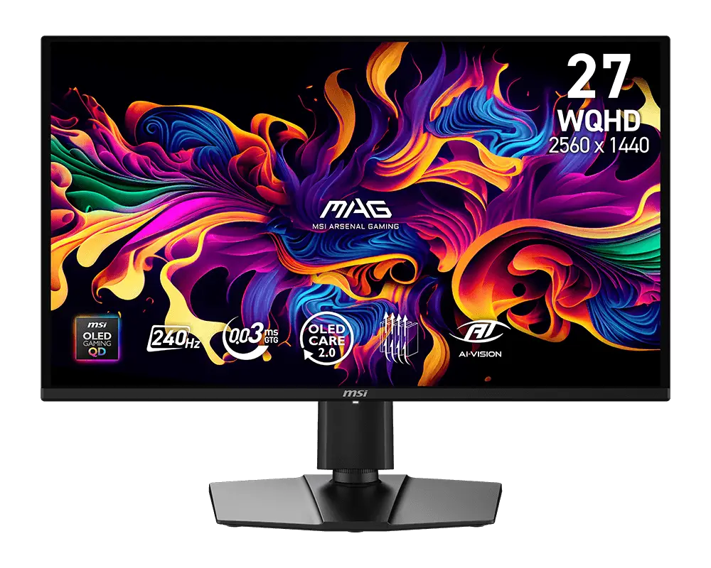 【新品】MSI MAG 274QP QD-OLED X24 微星27吋高更新率電競顯示器 (240Hz/ 0.03ms/ PS5, XBOX無縫相容)