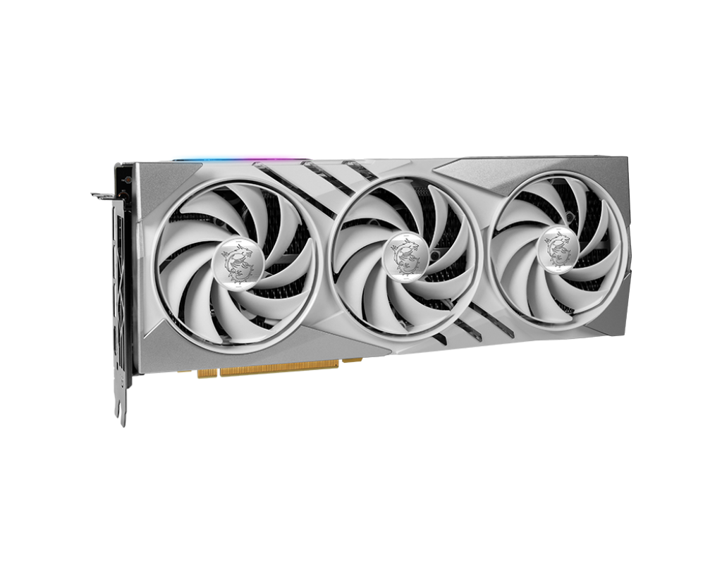 GeForce RTX 4070 GAMING X SLIM WHITE 12G 微星顯卡 (白色輕薄版)