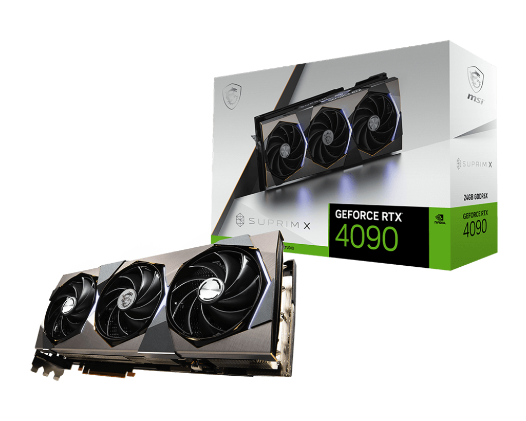 【新品上市】GeForce RTX 4090 SUPRIM X 24G 微星顯卡