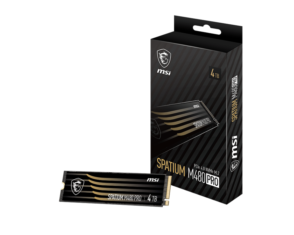 【DIY指定零件】SPATIUM M480 PRO PCIe 4.0 NVMe M.2 1TB SSD固態硬碟