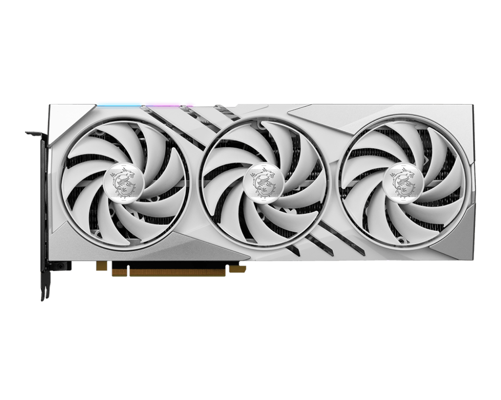 【新品上市】GeForce RTX 4070 Ti SUPER 16G GAMING X SLIM WHITE 微星顯卡 (白色輕薄版)