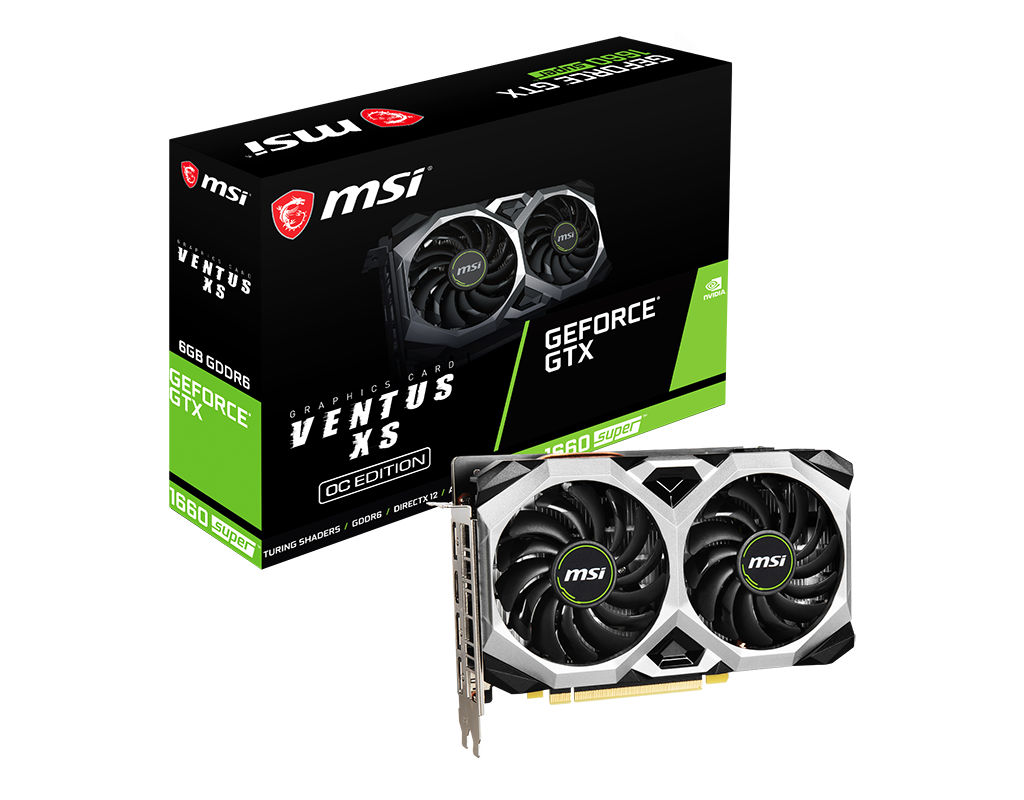MSI GeForce GTX 1660 SUPER VENTUS XS OC 微星顯卡