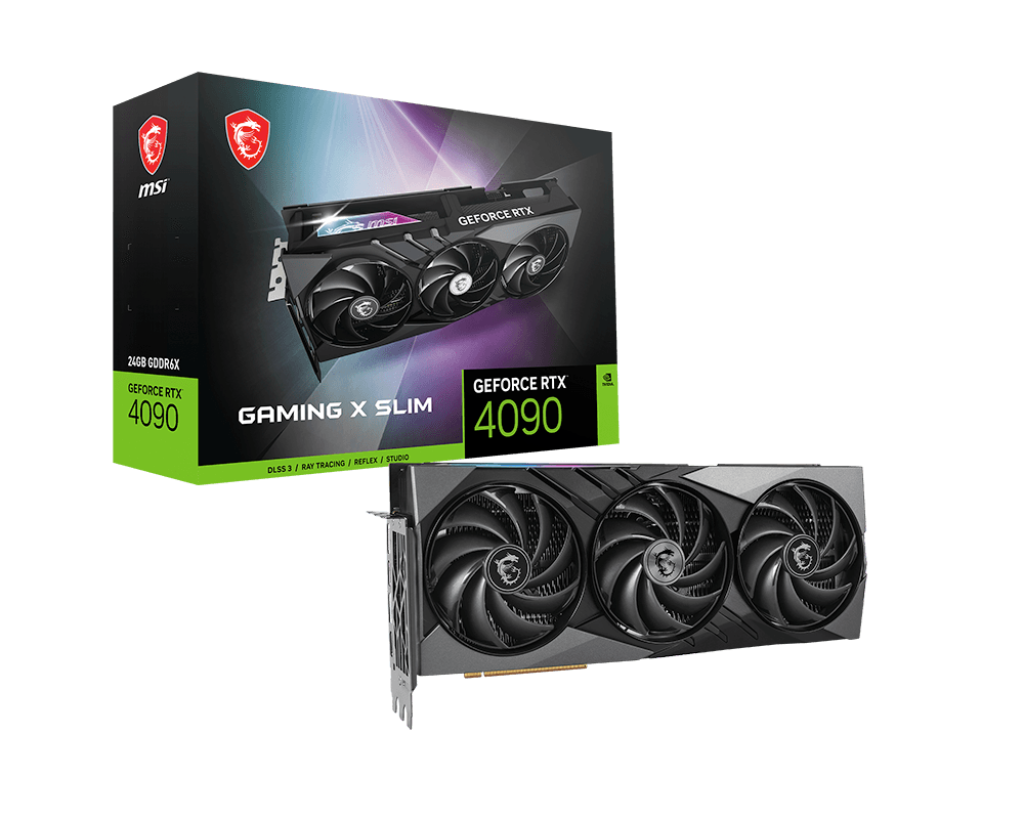 【新品上市】GeForce RTX 4090 GAMING X SLIM 24G 微星顯卡