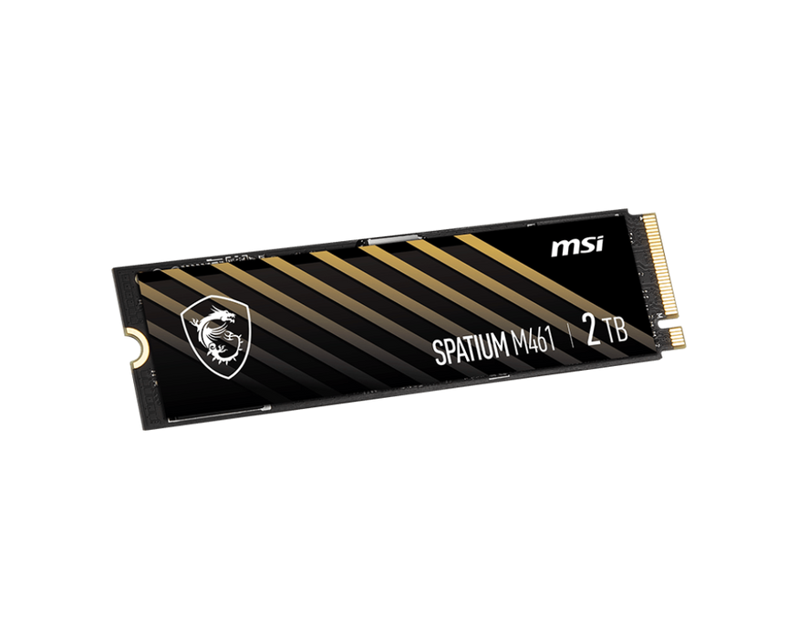 SPATIUM M461 PCIe 4.0 NVMe M.2 2TB — MSI Store | 微星品牌旗艦館