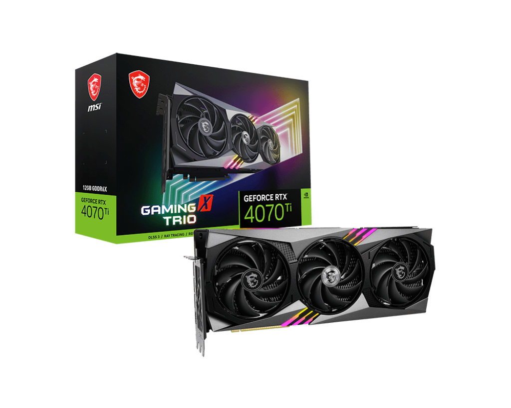 【降價】GeForce RTX 4070 Ti GAMING X TRIO 12G 顯卡