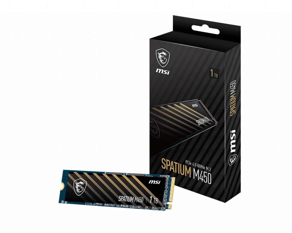 SPATIUM M450 PCIE 4.0 NVME M.2 1TB SSD固態硬碟