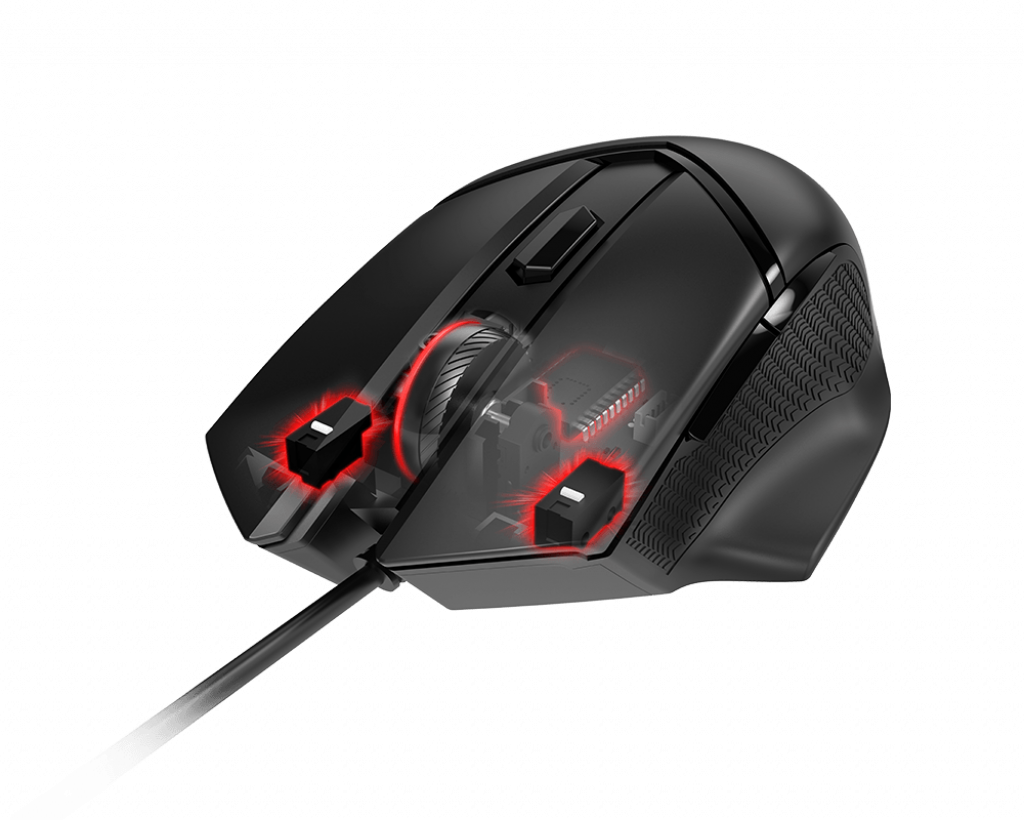 MSI CLUTCH GM20 ELITE 微星砝碼配重RGB電競滑鼠