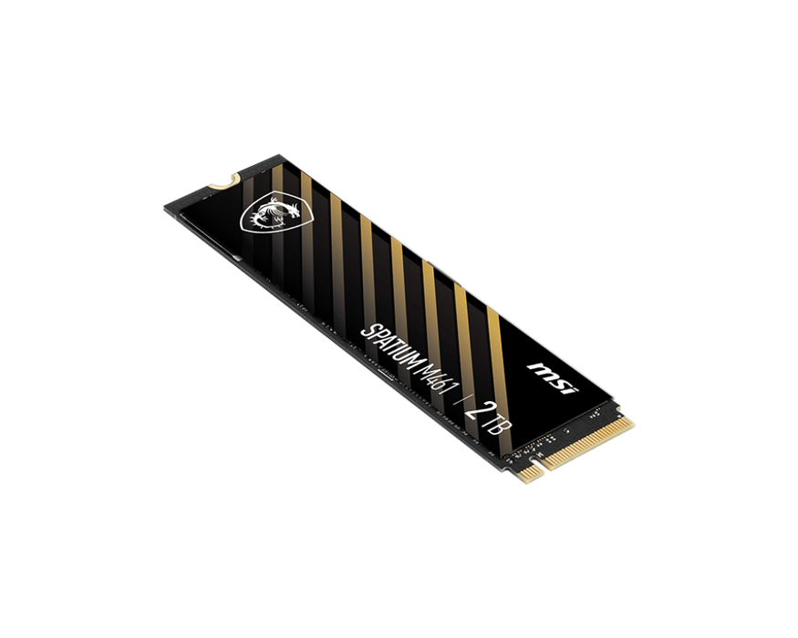 SPATIUM M461 PCIe 4.0 NVMe M.2 2TB — MSI Store | 微星品牌旗艦館