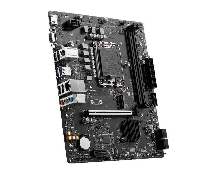 【獨家好禮送64G】PRO H610M-E DDR4 微星主機板 (6項數位供電 / m-ATX / LGA1700)